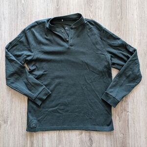 Adidas Long Sleeve Shirt In Dark Green
